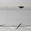 Lustre Retangular Minimalista Espiral | Miresa | loja-de-luminárias-São-Paulo Lustre Retangular Minimalista Espiral, uma opção de lustre minimalista retangular espiral, vendida pela Miresa, loja-de-luminárias-São-Paulo.