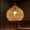 Lustre Rústico Praiano Japonês, uma opção de lustre rústico praiano japonês, vendida pela Miresa, loja-de-luminárias-São-Paulo.