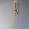 Interior-Cobre-LED-Wall-Light-Design-Minimalista-Modern-Sconce-Lamp-Decora-o-Interior-Ambiente-Escada-L Arandela Slim Dourada