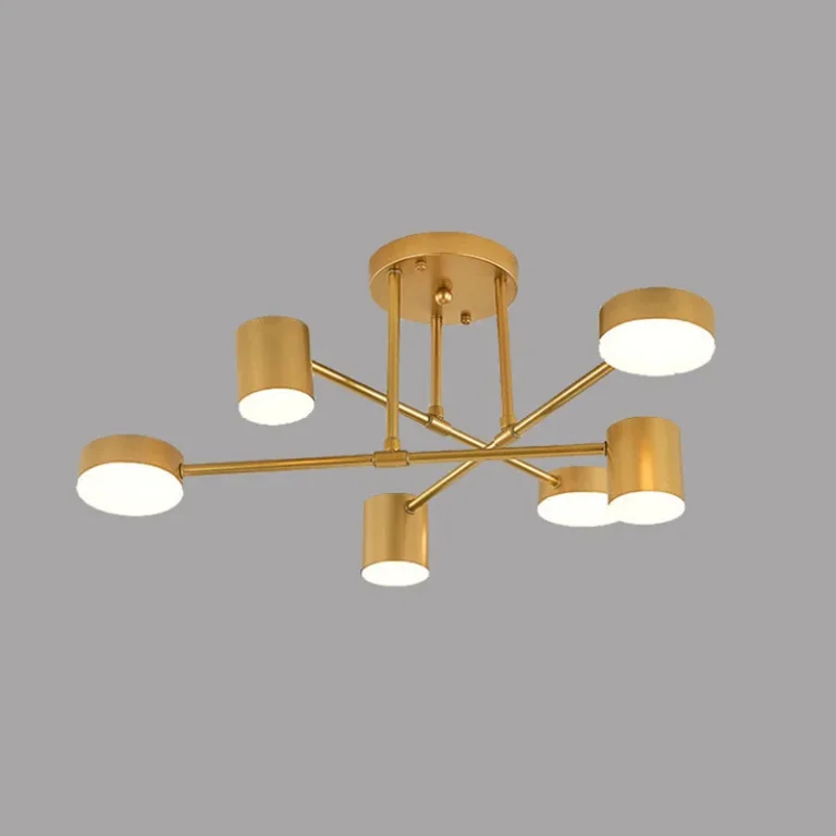 Plafon Preto ou Dourado Moderno Com Spot De Led, uma opção de plafon dourado moderno, vendida pela Miresa, loja-de-luminárias-São-Paulo.
