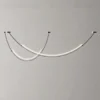 Longo-Tipo-LED-Pingente-De-Ilumina-o-Modern-Designer-Linha-L-mpada-L-mpada-De-Escrit-2 Lustre Minimalista Acrílico Em Curva Com Luz de LED