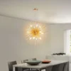 Postmodern-Spark-Ball-Restaurant-Candelabro-Quarto-Quente-N-rdico-Personalidade-Criatividade-Sala-de-estar-simples-L Lustre Estrela Dourada Polido