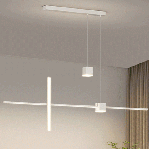 Lustre Geometria Minimalista Em Linha