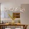 Lustre Moderno Linhas Orgânicas Minimalista