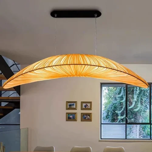 Lustre Rústico De Tecido | Entrega em Todo Brasil
