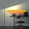 Minimalismo-LED-Floor-Lamp-Super-Bright-Reading-Lamp-Sala-de-estar-Quarto-cabeceira-Vertical-Lamp-Piso-1 Luminária de Chão Minimalismo Linear Luz LED