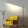 Minimalismo-LED-Floor-Lamp-Super-Bright-Reading-Lamp-Sala-de-estar-Quarto-cabeceira-Vertical-Lamp-Piso Luminária de Chão Minimalismo Linear Luz LED