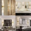 Moderno-bolha-de-cristal-led-l-mpadas-parede-do-banheiro-c-moda-sala-estar-quarto-ouro-1 Arandela Moderna De Vidro Com Bolhas De Ar