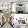 Moderno-bolha-de-cristal-led-l-mpadas-parede-do-banheiro-c-moda-sala-estar-quarto-ouro-3 Arandela Moderna De Vidro Com Bolhas De Ar