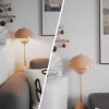N-rdico-Vintage-Flower-Bud-Lamp-Carregamento-USB-criativo-Cama-de-quarto-pequena-luz-noturna-Modern-3 Abajur Cogumelo Com Carregamento USB Portátil