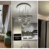 S8081e53d8b59476eaebaad526d1e5f92J Lustre Moderno Molécula Bolas de Vidro