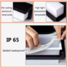 1 Arandela com sensor Arandela Moderna Para Fachadas e Jardins IP65 Sensor LED