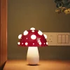 Abajur Cogumelo Lâmpada LED USB recarregável