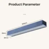 Imperme-vel-LED-Solar-Powered-Lamp-Super-Brilhante-Ao-ar-livre-Decora-o-do-jardim-N-1 Arandela Impermeável LED Solar