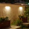 Imperme-vel-LED-Solar-Powered-Lamp-Super-Brilhante-Ao-ar-livre-Decora-o-do-jardim-N-3 Arandela Impermeável LED Solar