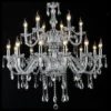K9-Crystal-Clear-Lustres-Multi-6-8-10-Bra-os-Opcional-Lustres-LED-Lustre-Sem-Sombra Lustre De Cristal Transparente K9 Maria Teresa
