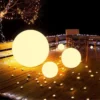 LED-PE-Gramado-L-mpada-de-Assoalho-Simples-moderno-Sala-de-estar-Ilumina-o-do-quarto Bola Com Luz LED RGB Para Jardins