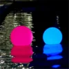 LED-PE-Gramado-L-mpada-de-Assoalho-Simples-moderno-Sala-de-estar-Ilumina-o-do-quarto-2 Bola Com Luz LED RGB Para Jardins