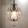 Pendente Clássico Retrô De Cristal