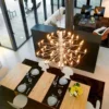 Nordic-LED-teto-Lustre-Luxurious-Replica-Pingente-Luzes-Flo-L-mpada-de-Suspens-o-para-Sala-2 Lustre Réplica Flo