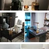 Luminária de Mesa Minimalista Dourada