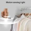 Sem-fio-Madeira-LED-Night-Light-USB-Tipo-C-l-mpada-de-parede-arm-rio-de-1 Arandela Moderna Versátil Moderna