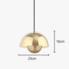 dourado-23cm
