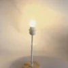 110V-220V-Modern-Metal-Table-Lamp-Base-US-Plug-Dimmer-switch-Bedside-Lamp-Decor-Wooden-E27-1 Base Redonda De Luminária Mesa e Abajur e Coluna Branca De Metal Branco