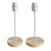 110V-220V-Modern-Metal-Table-Lamp-Base-US-Plug-Dimmer-switch-Bedside-Lamp-Decor-Wooden-E27 Base Redonda De Luminária Mesa e Abajur e Coluna Branca De Metal Branco