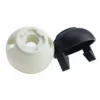1PCS-E27-Light-Bulb-Base-Plastic-Full-Screw-Lamp-Holder-Pendant-Socket-Lampshade-Ring-for-White-2 Base Lâmpada Plástico Parafuso Completo Suporte 250v 4a