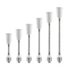 20CM-30CM-40CM-50CM-60CM-Flexible-E27-to-E27-LED-Bulb-Extension-Lamp-Holder-Light-Socket Conversor Extensão Alongador Suporte Lâmpada Flexível