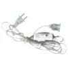 3M-5M-Power-Extension-Cord-For-EU-US-Plug-LED-Holiday-Light-String-Extension-Standard-Switch Cabo De Extensão Energia 3m a 5m