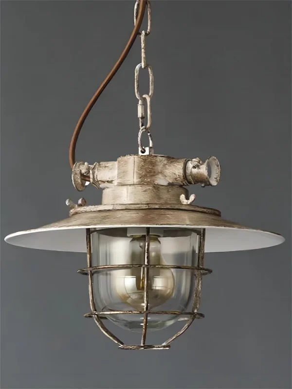 American-Retro-vento-industrial-LED-L-mpada-pingente-Lustre-prova-de-explos-o-LOFT-Restaurante-criativo