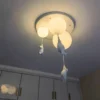 Bear-Ceiling-Light-for-Bedroom-Kids-Children-Decoration-Cute-Pendant-Novelty-Hanging-Lamp-Chandeliers-Home-Decor-1 Luminária Infantil Ursa Bola Acrílico Branco