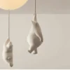 Bear-Ceiling-Light-for-Bedroom-Kids-Children-Decoration-Cute-Pendant-Novelty-Hanging-Lamp-Chandeliers-Home-Decor-2 Luminária Infantil Ursa Bola Acrílico Branco