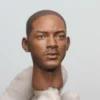 Black-Man-Soldier-Model-for-Action-Figure-Will-Smith-Head-Sculpt-Singer1-6-Scale-Filme-Artista-1 Escultura Masculina Will Smith Estrela Hollywood