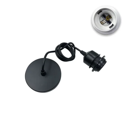 Cabo Com Fio Elétrica Com Base E-27 Com 1m/1.5m De Fio