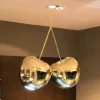 Lustre Pendente Forma De Cereja, uma opção de lustre moderno pendente forma, vendida pela Miresa, loja-de-luminárias-São-Paulo.