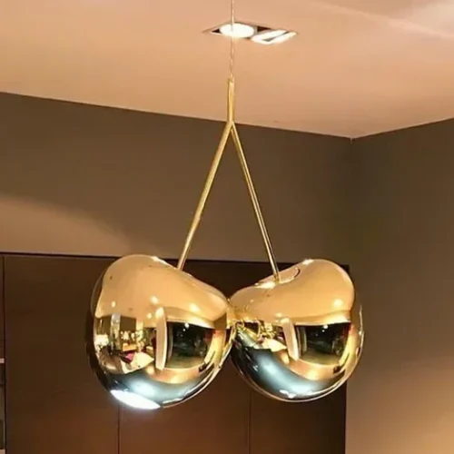 Candelabro-Pingente-de-Cereja-Moderna-Luz-Criativa-para-Sala-de-Estar-Mesa-de-Jantar-Quarto-Infantil Lustre Pendente Forma De Cereja