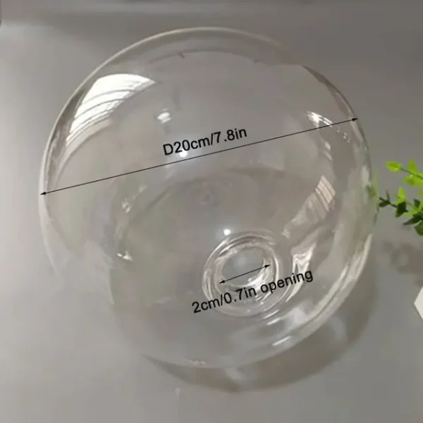 Clear-2cm-opening-Clear-Ball-Glass-for-Pendant-Lamp-Globe-2-2cm-thread-G9-glass-lampshade.jpg_640x640-5 Reposição Bola de Vidro Transparente Rosca Com 2.2cm Rosca G9