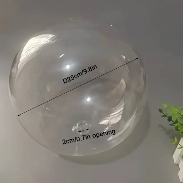 Clear-2cm-opening-Clear-Ball-Glass-for-Pendant-Lamp-Globe-2-2cm-thread-G9-glass-lampshade.jpg_640x640-6 Reposição Bola de Vidro Transparente Rosca Com 2.2cm Rosca G9