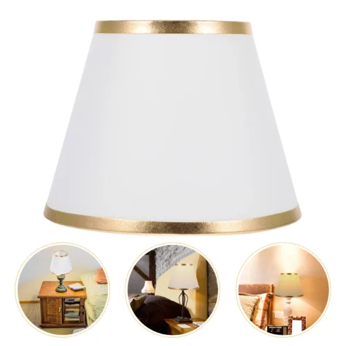 Cloth-Art-Lamp-Shade-Clip-bulb-Light-Cover-Light-Shade-Floor-Lamp-Cover-Phnom-Penh-Fabric Cúpula Reposição Cônica Para Abajur e Lustres
