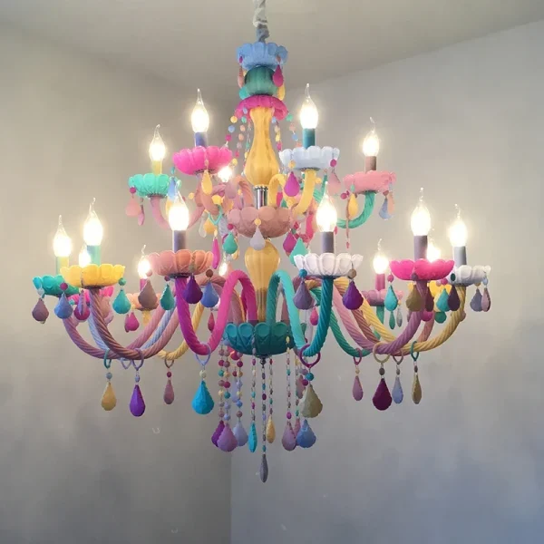 Colorido-cristal-pendurado-candelabro-ilumina-o-infantil-suspens-o-LED-ilumina-o-decora-o-do-quarto