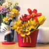 Criativo-Resina-Buqu-Pote-De-Flores-Saco-De-Batatas-Fritas-Arranjo-De-Flores-Fried-Chips-Box-1 Resina Buquê Pote De Flores De Batatas Mcdonald's