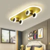 Criativo-Skate-Luz-de-Teto-N-rdico-Novo-Designer-Ilumina-o-do-Quarto-das-Crian-as-2 Luminária Infantil Criativo Skate Luz de Teto