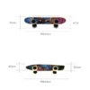 Criativo-Skate-Luz-de-Teto-N-rdico-Novo-Designer-Ilumina-o-do-Quarto-das-Crian-as-3 Luminária Infantil Criativo Skate Luz de Teto
