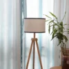 Cylinder-Ceiling-Pendant-Light-Shade-Yellow-Finish-Traditional-White-black-line-Lampshade-Suitable-for-Living-Room-1 Cúpula Redonda De Reposição Branco e Linhas Pretas