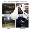 DC5V-Led-Camping-Light-5W-Usb-Emergency-Bulb-3-color-Dimmable-Hanging-Tent-Light-Barbecue-Fishing-2 Lâmpada De Led Portátil Para Acampamento, dc5v, 5w, Entrada USB
