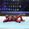 Deadpool-Marvel-Figure-Model-Toys-Carro-Casa-Escrit-rio-X-Man-Engra-ado-Engra-ado-Decora-3 Escultura Deadpool Toys Cultura Pop