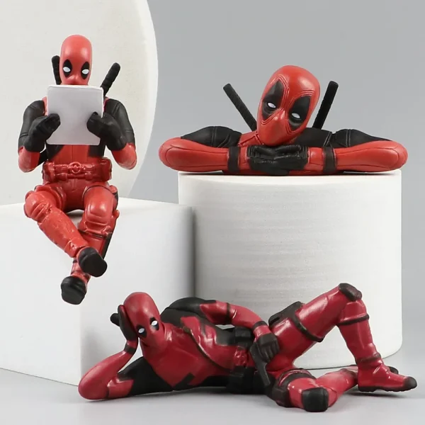 Deadpool-Marvel-Figure-Model-Toys-Carro-Casa-Escrit-rio-X-Man-Engra-ado-Engra-ado-Decora